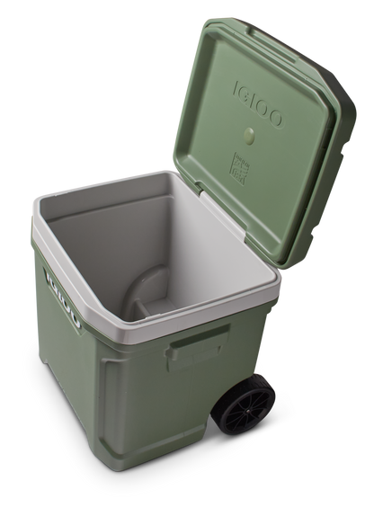  Igloo ECOCOOL Latitude 60 QT Roller Cooler