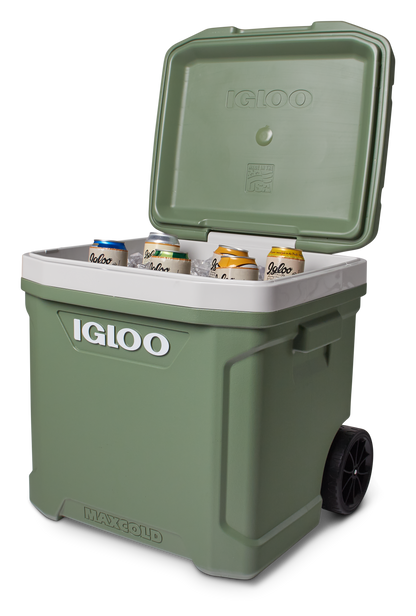  Igloo ECOCOOL Latitude 60 QT Roller Cooler