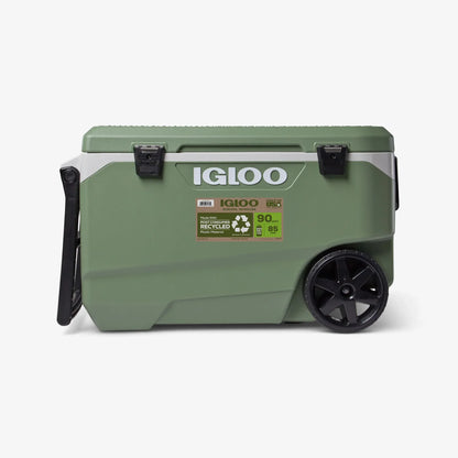  Igloo ECOCOOL Latitude 90 QT Roller Cooler