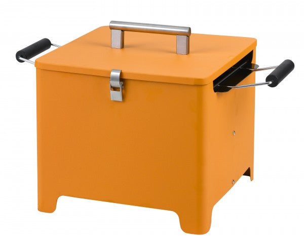  Tepro Chill And Grill Charcoal Grill Cube Orange