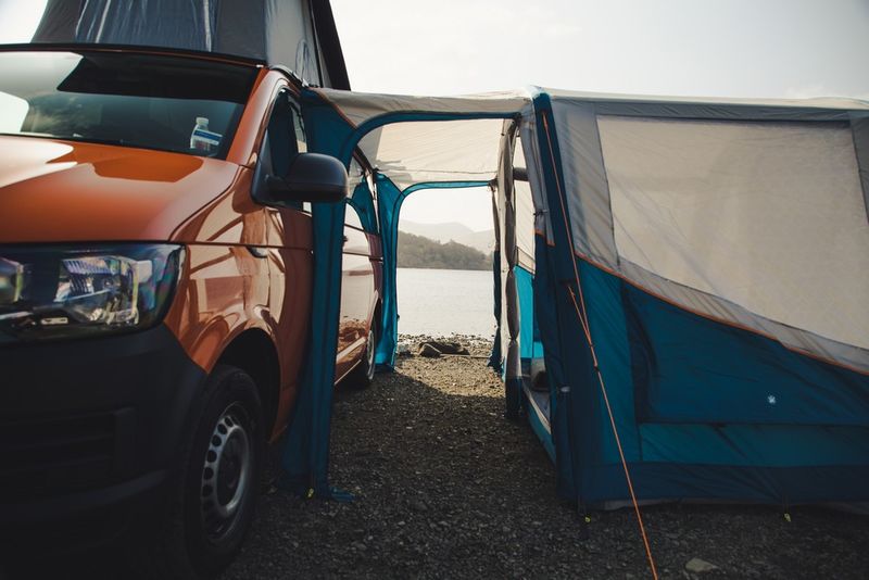 Vango Tolga Air VW Drive Away Awning - Blue