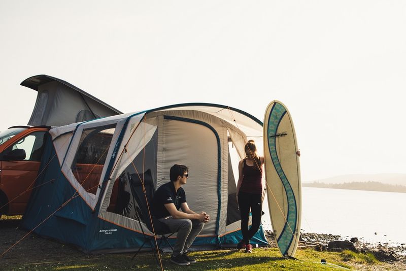  Vango Tolga Air VW Drive Away Awning - Grey