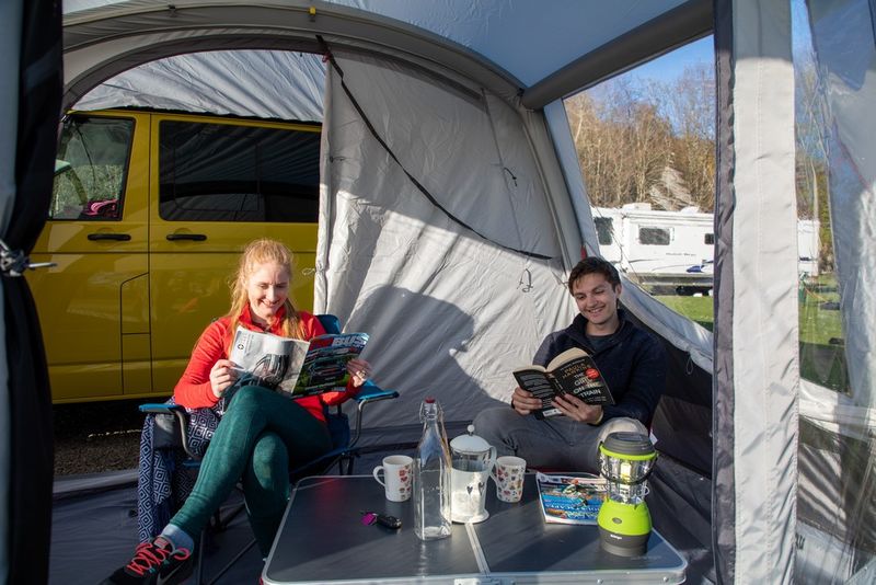  Vango Tolga Air VW Drive Away Awning - Blue