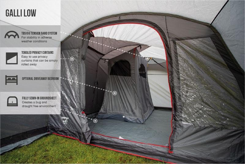  Vango Galli Low Poled Drive Away Awning