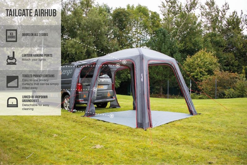  Vango Tailgate AirHub Drive Away Awning