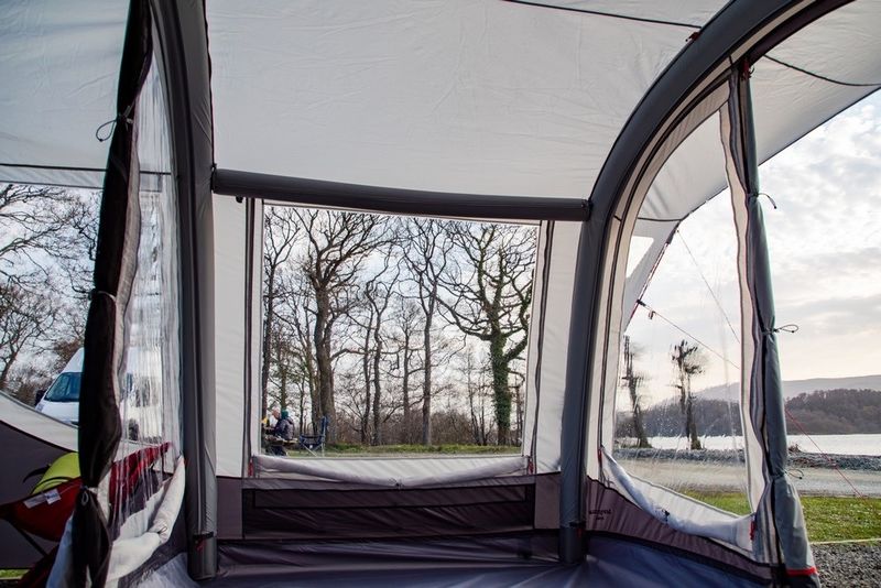  Vango Magra Air VW Drive Away Awning - Grey