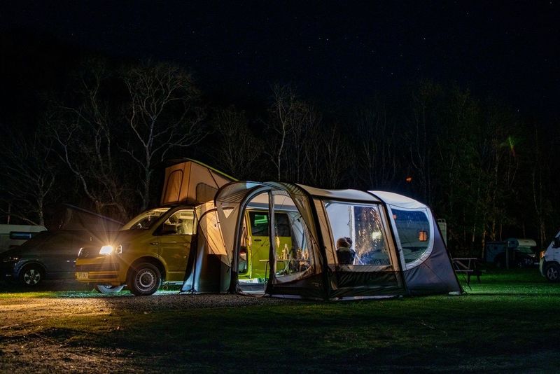  Vango Magra Air VW Drive Away Awning - Grey