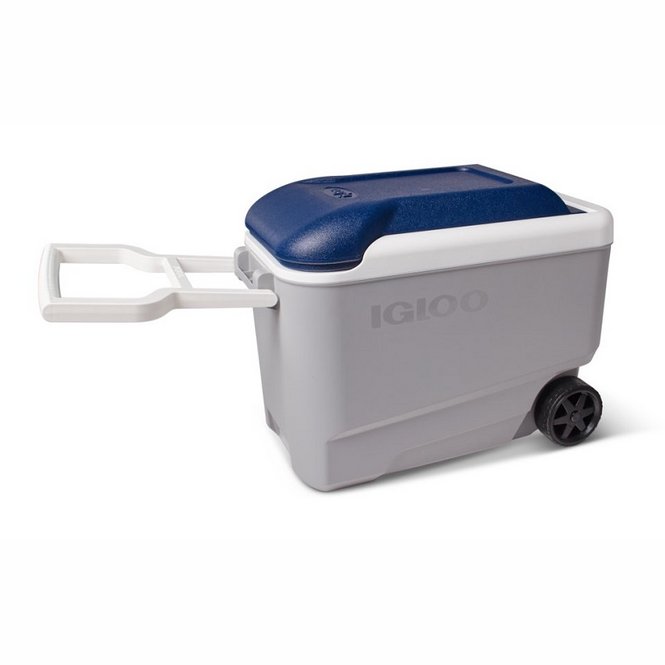  Igloo Maxcold 40 Roller Cool Box - Grey / Blue