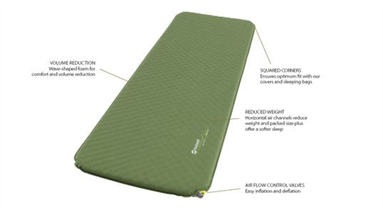  Outwell Dreamcatcher Double 10cm Self Inflating Mat