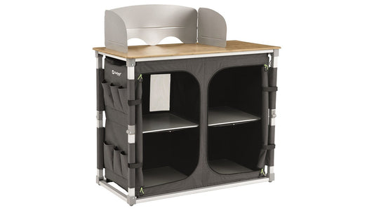  Outwell Padres XL Kitchen Table Bamboo Tabletop