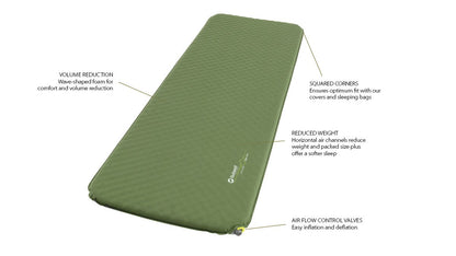  Outwell Dreamcatcher Single 7.5cm Self Inflating Mat