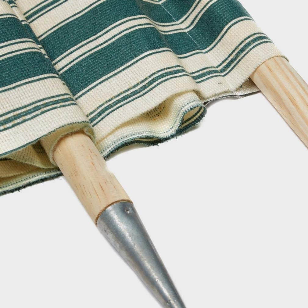  Blue Diamond Traditional 5 Pole Green Stripe Windbreak