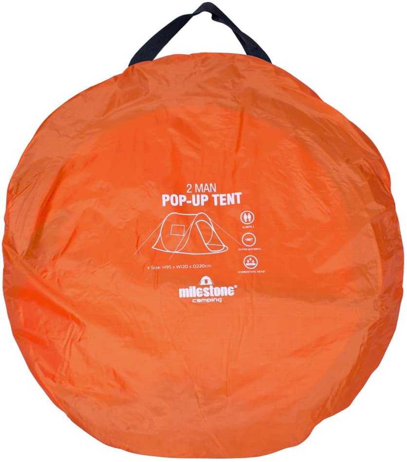  Milestone 2 Person Festival Pop Up Tent