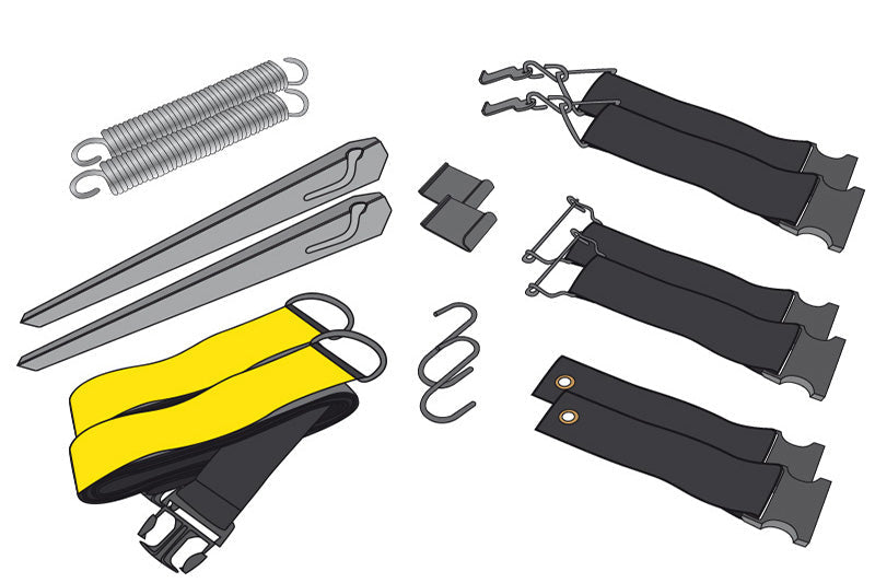  Unica, Universal Tie Down Set - HABA