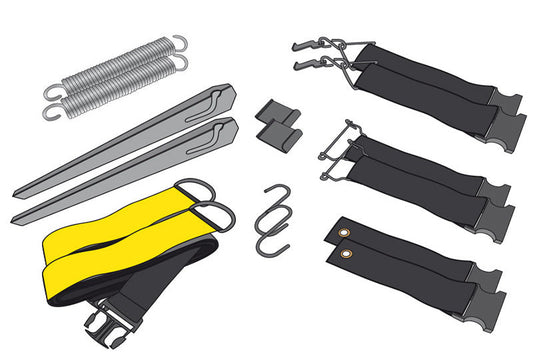  Unica, Universal Tie Down Set - HABA