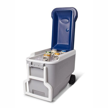  Igloo Maxcold 40 Roller Cool Box - Grey / Blue