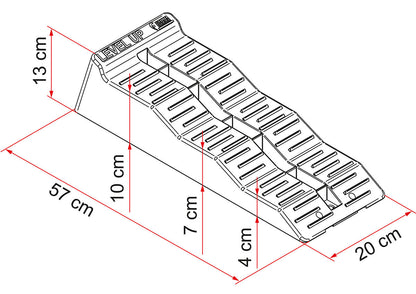  Fiamma Level Up Levelling Ramps (Pair)