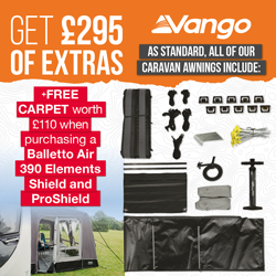  Vango Balletto Air 390 Elements ProShield Caravan Awning