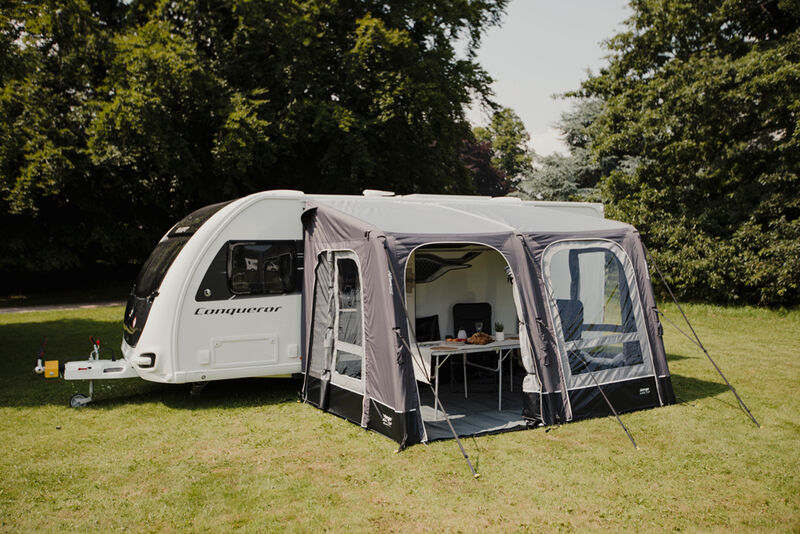  Vango Balletto Air 330 Elements ProShield Caravan Awning WIth Free Carpet