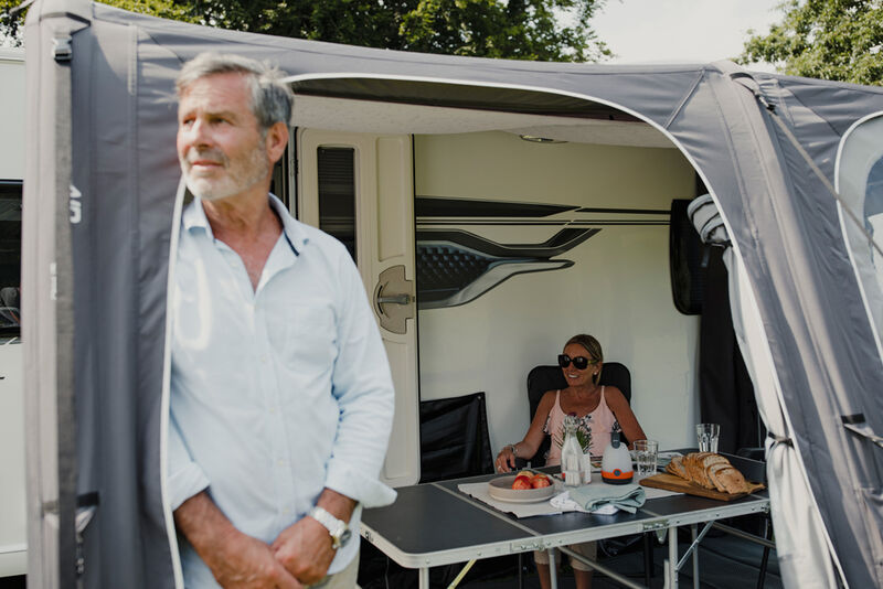  Vango Balletto Air 330 Elements ProShield Caravan Awning WIth Free Carpet