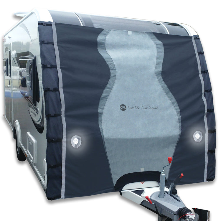  Crusader Caravan Towing Protection Front Cover Pro