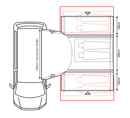  Outdoor Revolution Cayman Combo PC Low AIR Drive Away Awning 2022