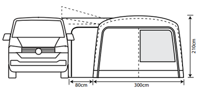  Outdoor Revolution Cayman Combo PC Low AIR Drive Away Awning 2022