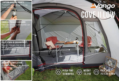  Vango Cove II Poled Drive Away Awning