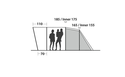  Easy Camp Palmdale 400 4-Berth Tent