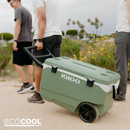  Igloo ECOCOOL Latitude 90 QT Roller Cooler