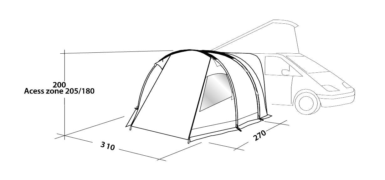  Easy Camp Shamrock Drive Away Awning