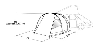 Easy Camp Shamrock Drive Away Awning