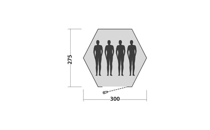  Easy Camp Bolide 400 Tipi Tent