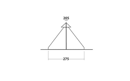 Easy Camp Bolide 400 Tipi Tent