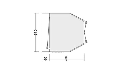  Easy Camp Shamrock Drive Away Awning