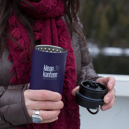  Klean Kanteen Insulated TK Wide With Café Cap 355ml - Berry