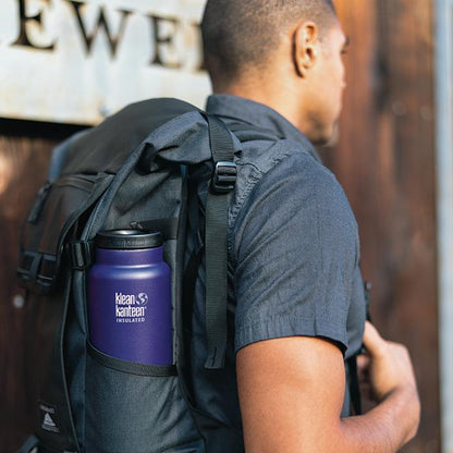  Klean Kanteen Insulated TK Wide With Café Cap 473ml - Black