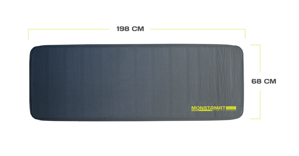  Zempire Monster Self Inflating Mat Single 10cm