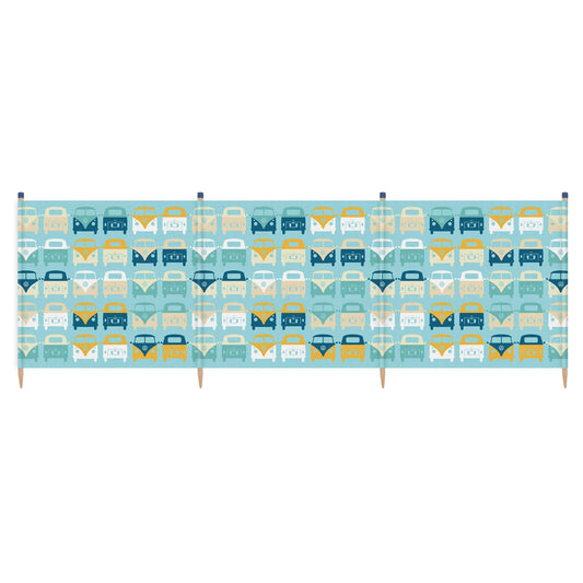  VW Yello 4 Pole Windbreak (Blue)
