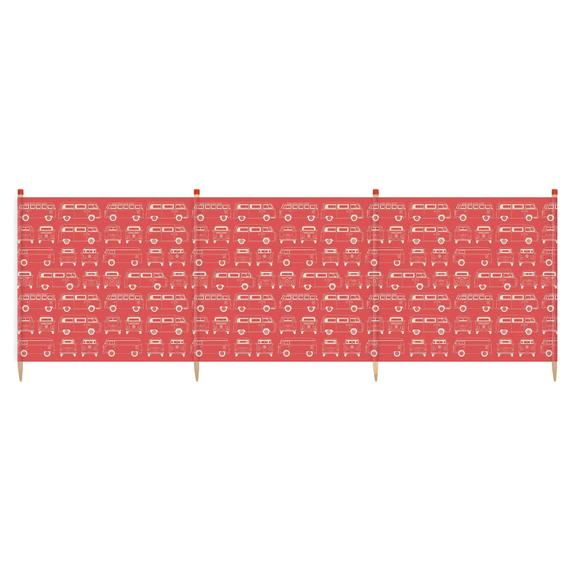  VW Yello 4 Pole Windbreak (RED)