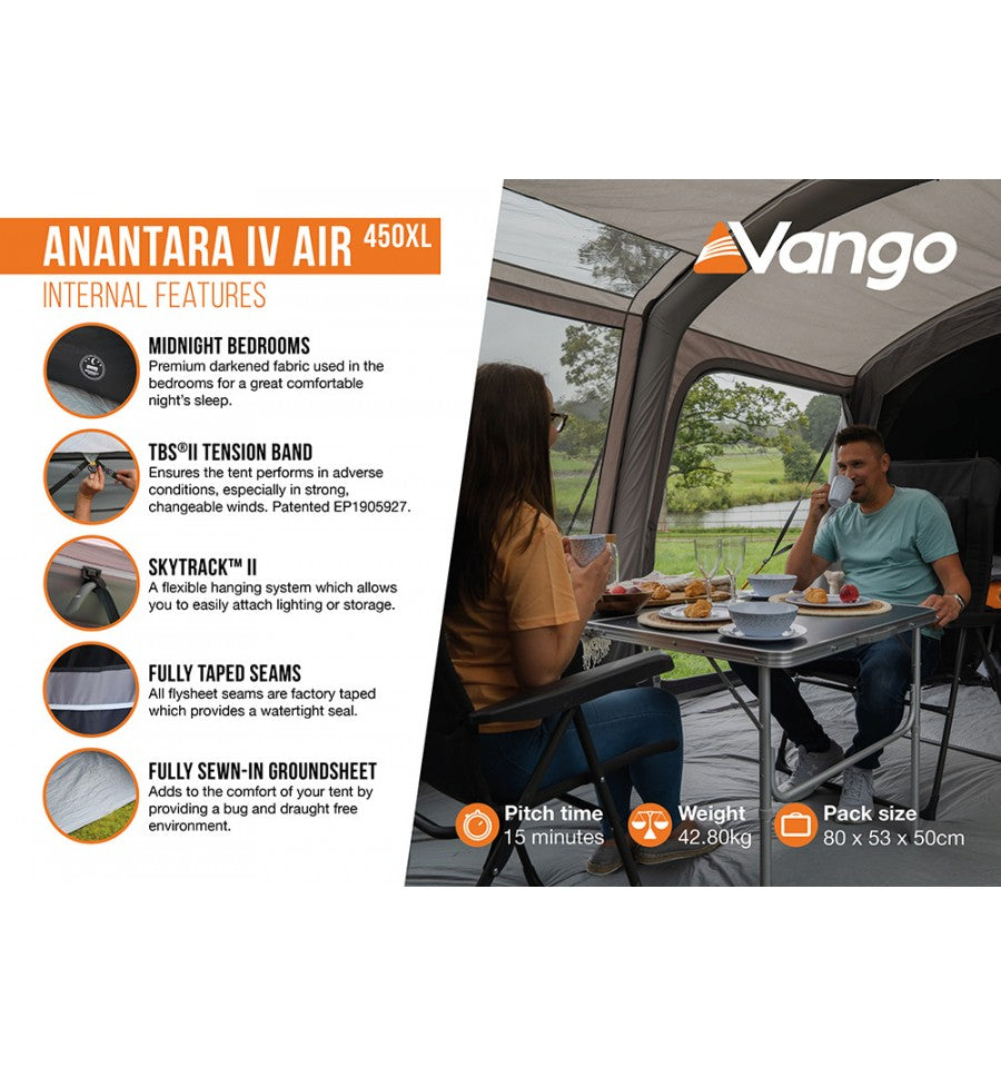 Vango Anantara IV Air 450XL Tent