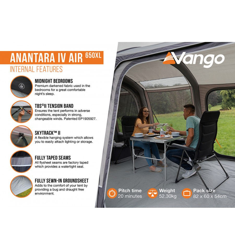  Vango Anantara IV Air 650XL Tent