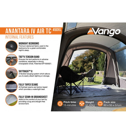  Vango Anantara Air TC 450XL Tent