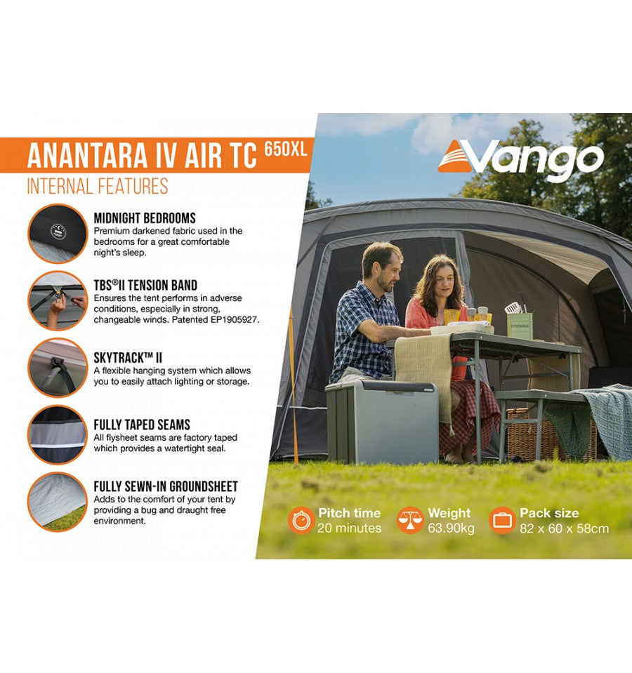  Vango Anantara IV Air TC 650XL Tent