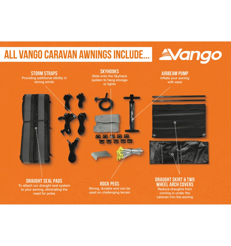  Vango Balletto Air 200 Caravan Awning