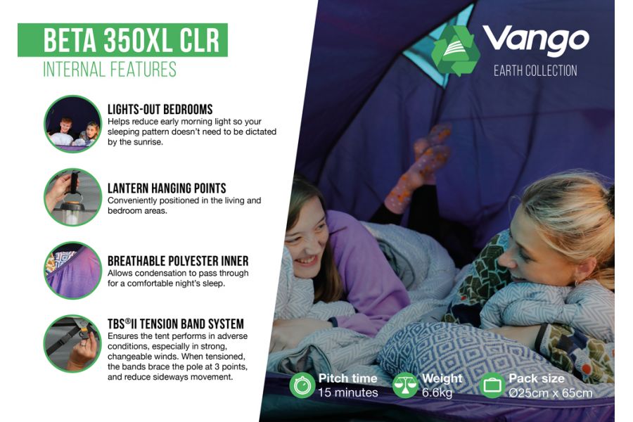  Vango Beta 350XL CLR Tent
