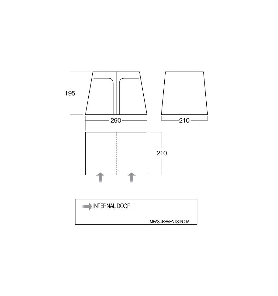  Vango Galli Double Inner Bedroom - BR005