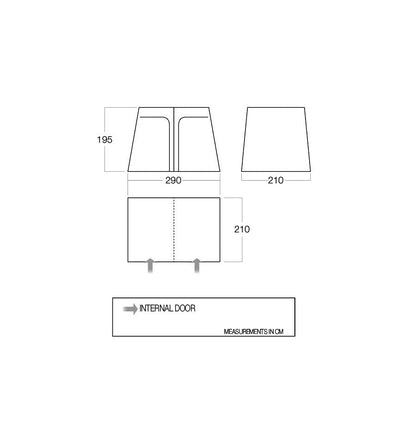  Vango Galli Double Inner Bedroom - BR005