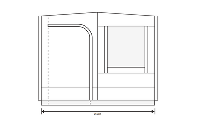  Outdoor Revolution Sun Canopy Package