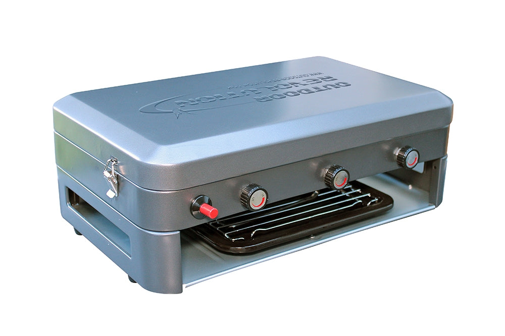  Outdoor Revolution’s Twin Burner Gas Stove And Grill